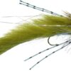 Olive Muddy Buddy Cone Head Lunchables Strea Dry Flies Nymphs Fly Fishing Flies Kit - Image 2