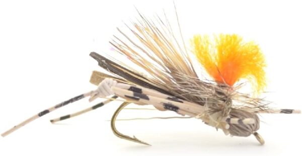 Big River Foam Hopper Fly Fishing Flies Asso Dry Flies Nymphs Fly Fishing Flies Kit - Image 4