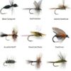 Fly Fishing Lures  36pc in 18 Patterns (2 of Dry Flies Nymphs Fly Fishing Flies Kit
