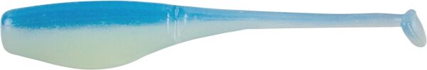 Crappie Baits Baby Shad Swimmer Blue Ghost 2  Fishing Artificial Bait Soft Plastic Lures