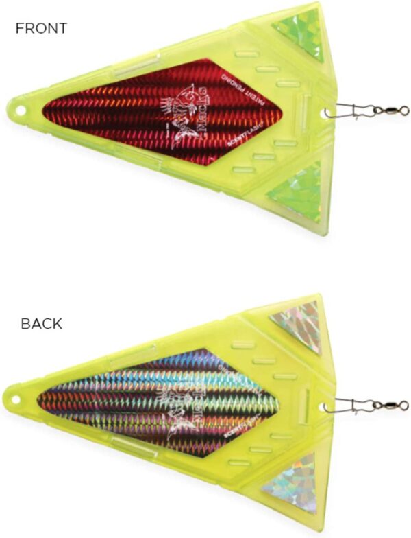 71003 Scentflash? Flasher Chartreuse Fishing Artificial Bait Soft Plastic Lures - Image 2