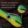 Soft Plastic Swimbaits  Split Tail Baits Real Fishing Artificial Bait Soft Plastic Lures - Image 2