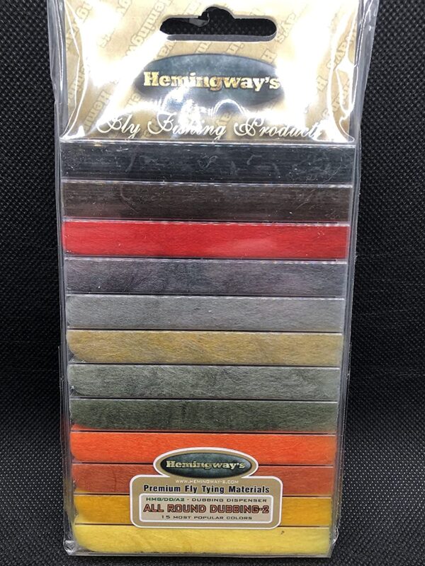 All-Round Dubbing Mix 2 for Fly Fishing Dry Flies Nymphs Fly Fishing Flies Kit - Image 2