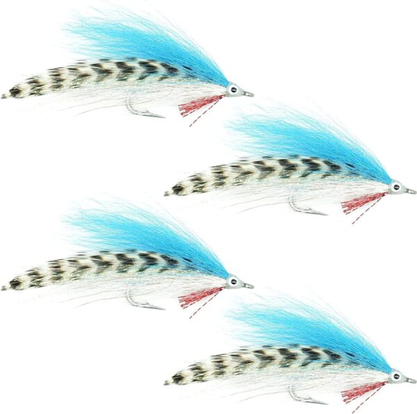 Lefty's Deceiver Fly Fishing Flies 4 Saltw Dry Flies Nymphs Fly Fishing Flies Kit