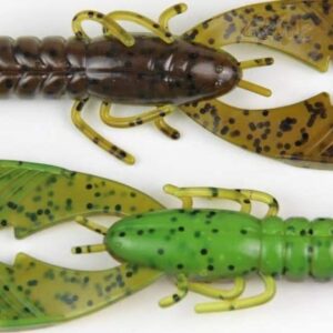 X Zone Lures  4 Muscle Back Craw Fishing Artificial Bait Soft Plastic Lures”
