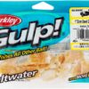 Gulp! Sand Crab Flea  Amber Glow  1in Fishing Artificial Bait Soft Plastic Lures