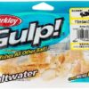 Gulp! Sand Crab Flea  Amber Glow  1in Fishing Artificial Bait Soft Plastic Lures - Image 2