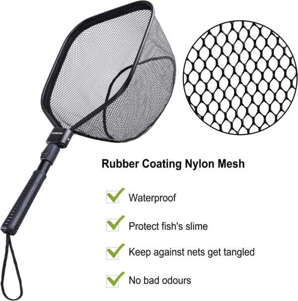 Fly Fishing Flies + Fly Fishing Net Dry Flies Nymphs Fly Fishing Flies Kit - Image 5