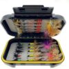 OutdoorFishing Fly Fishing Flies Kit Fly Ass Dry Flies Nymphs Fly Fishing Flies Kit