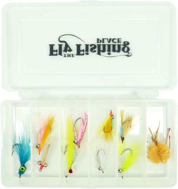 Bonefish Flats Fly Fishing Flies Assortment  Dry Flies Nymphs Fly Fishing Flies Kit - Image 2