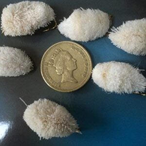 Fly Fishing Extra Large Bread Fly Pack of 6  Dry Flies Nymphs Fly Fishing Flies Kit