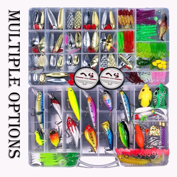 Fish Bait Set Simulated Freshwater sea Water Dry Flies Nymphs Fly Fishing Flies Kit - Image 3