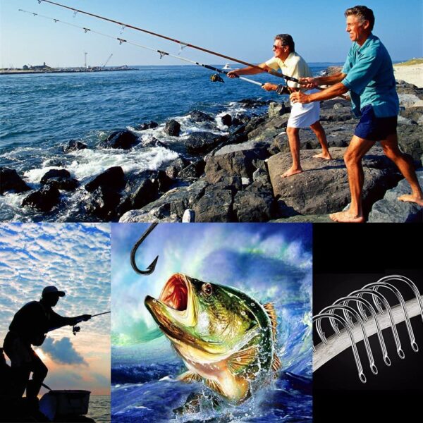 Fish Bait Set Simulated Freshwater sea Water Dry Flies Nymphs Fly Fishing Flies Kit - Image 5