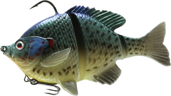 3D Line Thru Bluegill - Top Water Lure Fishing Artificial Bait Soft Plastic Lures