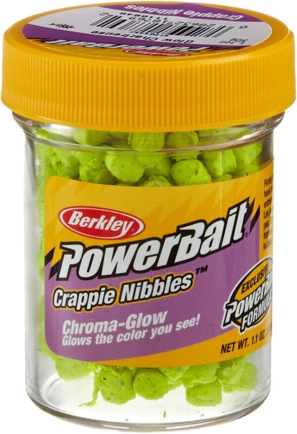 Powerbait Crappie Nibbles Dough Bait Glow Fishing Artificial Bait Soft Plastic Lures