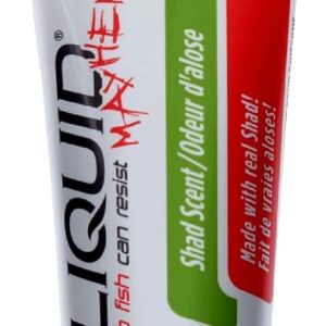 Bass and Fish Attractant Scent Gel Made with  Fishing Artificial Bait Soft Plastic Lures