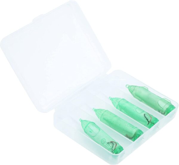 Fish Attracting Light  4 Pcs LED Fishing Ligh Fishing Artificial Bait Soft Plastic Lures - Image 2