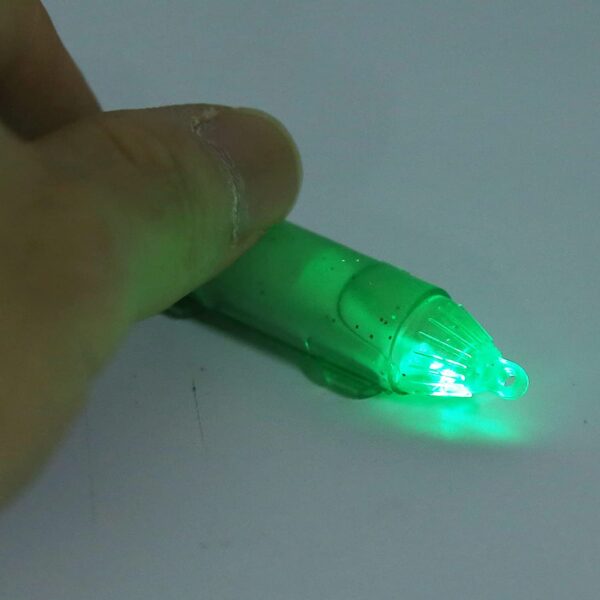 Fish Attracting Light  4 Pcs LED Fishing Ligh Fishing Artificial Bait Soft Plastic Lures - Image 9