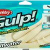 Gulp! Minnow Soft Bait  Emerald Shiner 2 1/2i Fishing Artificial Bait Soft Plastic Lures - Image 2