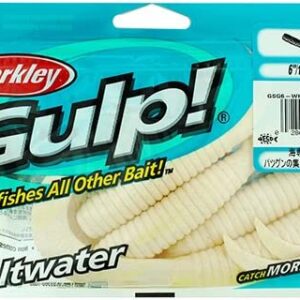 Gulp! Minnow Soft Bait  Emerald Shiner 2 1/2i Fishing Artificial Bait Soft Plastic Lures