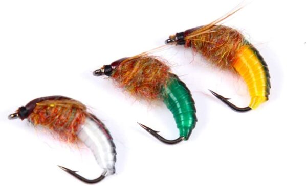 Sturdy Realistic Nymph Scud Flies  Fly Fishi Dry Flies Nymphs Fly Fishing Flies Kit - Image 4