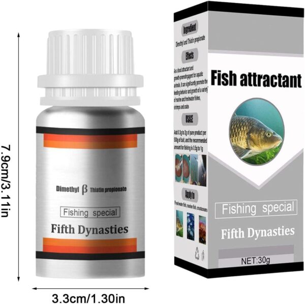 Bait Additive Powder  30g Fish Tempting Smell Fishing Artificial Bait Soft Plastic Lures - Image 6