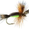 Chartreuse Humpy Classic Trout Dry Fly Fishi Dry Flies Nymphs Fly Fishing Flies Kit - Image 2