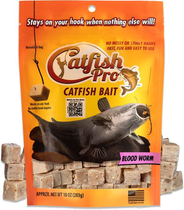 Blood Worm Catfish Bait Catches Blues Channel Fishing Artificial Bait Soft Plastic Lures - Image 5