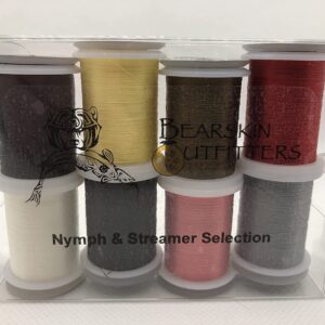 Thread Bearskin Outfitters Nymph & Streamer  Dry Flies Nymphs Fly Fishing Flies Kit