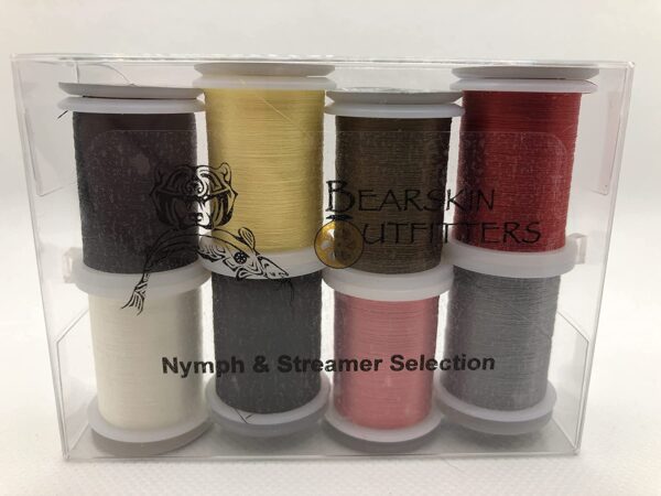 Thread Bearskin Outfitters Nymph & Streamer  Dry Flies Nymphs Fly Fishing Flies Kit