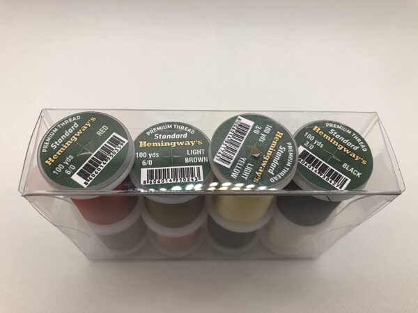 Thread Bearskin Outfitters Nymph & Streamer  Dry Flies Nymphs Fly Fishing Flies Kit - Image 4