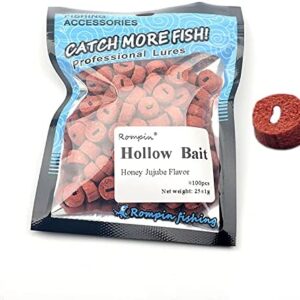 100pcs Soft Fishing Lure Soft Boilies Fishing Fishing Artificial Bait Soft Plastic Lures