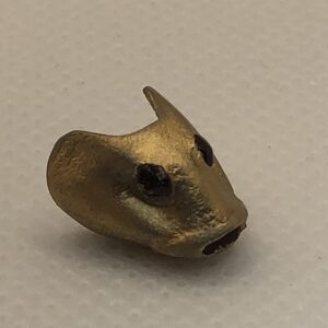 Realistic Gold Sculpin Heads 2 Size Set Dry Flies Nymphs Fly Fishing Flies Kit