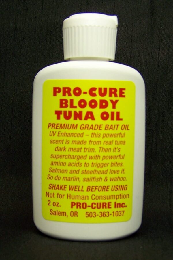 Bloody Tuna Bait Oil  2 Ounce Fishing Artificial Bait Soft Plastic Lures - Image 2