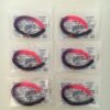 Kellys Worms bass Worms Purple Bass Worms 6 P Fishing Artificial Bait Soft Plastic Lures - Image 2