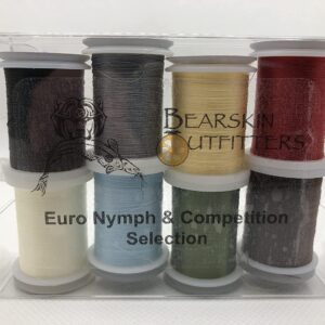 Thread Bearskin Outfitters Euro Nymph & Comp Dry Flies Nymphs Fly Fishing Flies Kit