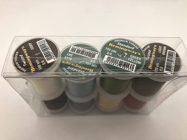 Thread Bearskin Outfitters Euro Nymph & Comp Dry Flies Nymphs Fly Fishing Flies Kit - Image 4