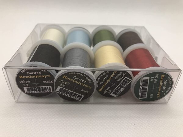 Thread Bearskin Outfitters Euro Nymph & Comp Dry Flies Nymphs Fly Fishing Flies Kit - Image 5