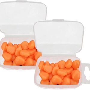 100pcs Corn Fishing Bait Fake Soft Baits Lure Fishing Artificial Bait Soft Plastic Lures