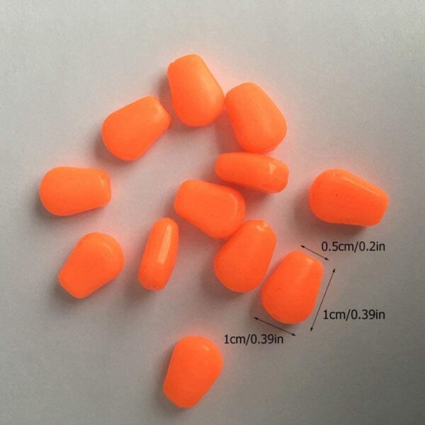 100pcs Corn Fishing Bait Fake Soft Baits Lure Fishing Artificial Bait Soft Plastic Lures - Image 4