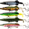 5pcs Fishing Lure Set Bass with Topwater Floa Fishing Artificial Bait Soft Plastic Lures - Image 3