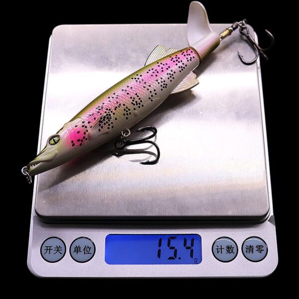 5pcs Fishing Lure Set Bass with Topwater Floa Fishing Artificial Bait Soft Plastic Lures - Image 6