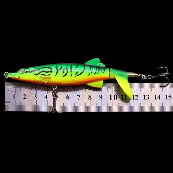 5pcs Fishing Lure Set Bass with Topwater Floa Fishing Artificial Bait Soft Plastic Lures - Image 7
