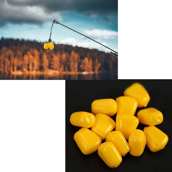 Corn Fishing Lures  50Pcs/Bag Artificial Carp Fishing Artificial Bait Soft Plastic Lures - Image 4