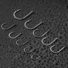 500PCS Premium Fishhooks  10 Sizes Carbon Ste Fishing Artificial Bait Soft Plastic Lures - Image 3