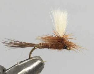 One Dozen (12) Rusty Parachute Adams Dry Dry Flies Nymphs Fly Fishing Flies Kit