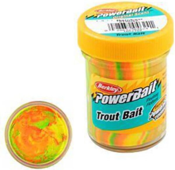 Powerbait Trout Fishing Dough - 1.8 oz. Rainb Fishing Artificial Bait Soft Plastic Lures