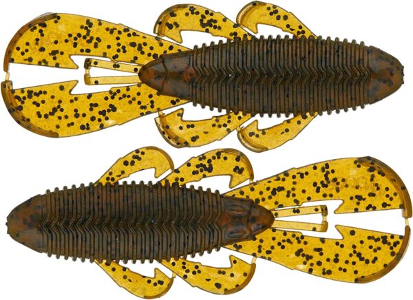 GBB-GNP Bandito Bug 4  Green Pumpkin  Multi  Fishing Artificial Bait Soft Plastic Lures"