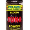 Bloody Tuna Powder  8 Ounce  Brown Fishing Artificial Bait Soft Plastic Lures