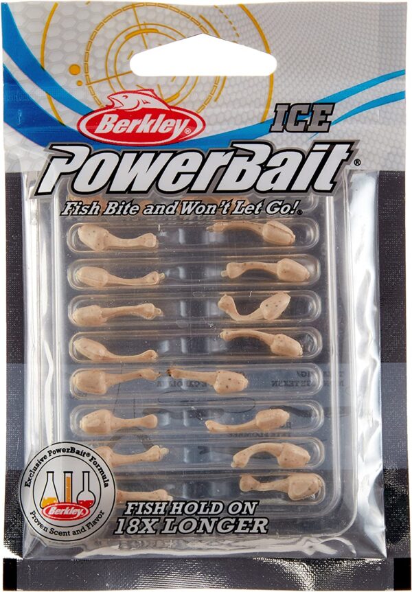 PBHIDG.75-NW Power Bait Ice Dog Bone Baits Fishing Artificial Bait Soft Plastic Lures